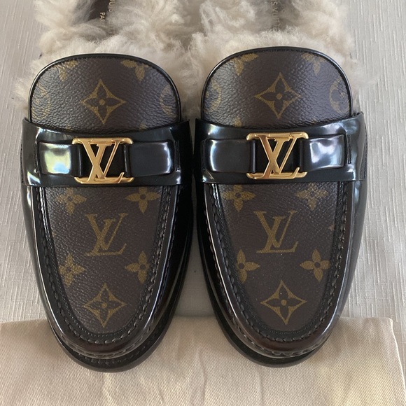 Louis Vuitton Major Open Back Loafers - Picture 2 of 13